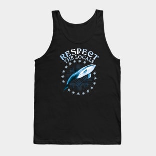 Respect The Locals - Dolphins Tank Top